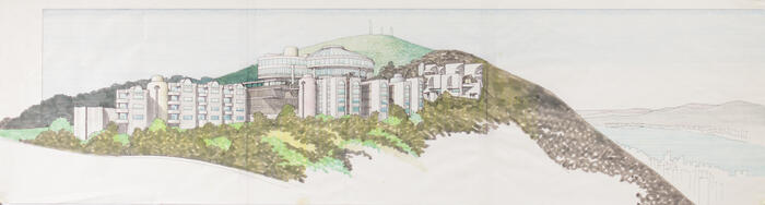 Perspective View, The Peak Club International Competition Entry, project